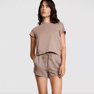 PINK VS COTTON SHORT SLEEVE TEE